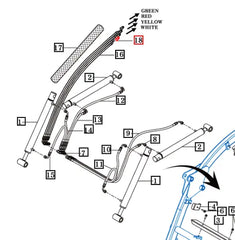 Mahindra Tractor Hydraulic Quick Disconnect Male V7740010601