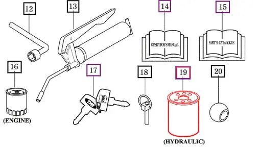 Mahindra Tractor Hydraulic Suction Filter 15005153010 Mahindra Direct Parts
