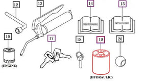 Mahindra Tractor Hydraulic Suction Filter 15005153010 Mahindra Direct Parts