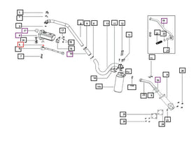 Mahindra Tractor Hydraulic Suction Pipe O-Ring 000013375P04 Mahindra Direct Parts