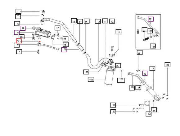Mahindra Tractor Hydraulic Suction Pipe O-Ring 000013375P04 Mahindra Direct Parts