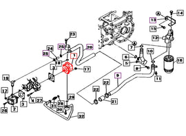 Mahindra Tractor Hydraulic Tandem Pump 10302501002 Mahindra