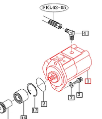 (Limited Availability) Mahindra Tractor Hydraulic Tandem Pump 14575103100