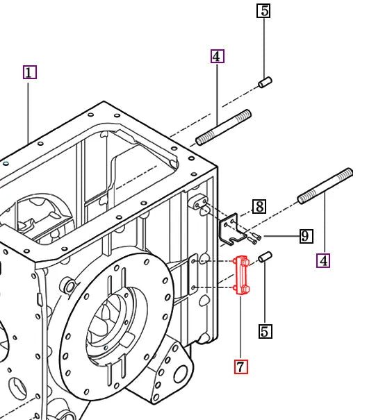 Mahindra Tractor Hydraulic / Transmission Oil Level Sight Glass 19022600081 Mahindra Direct Parts