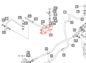 Mahindra Tractor Hydraulic Valve 19452171001 Mahindra Direct Parts