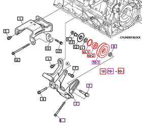 Mahindra Tractor Idle Pulley Assembly 130710-00061A Mahindra Direct Parts