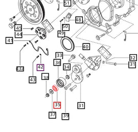 Mahindra Tractor Idler Bearing 006008401F1 Mahindra Direct Parts
