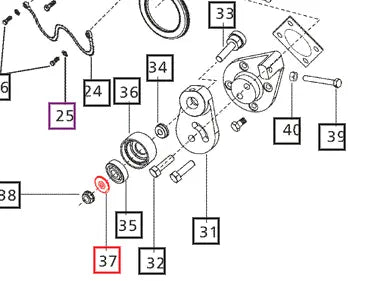 Mahindra Tractor Idler Pulley Dust Cover 006009750F1 Mahindra Direct Parts
