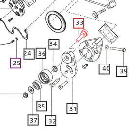 Mahindra Tractor Idler Shaft 006009748F1 Mahindra Direct Parts