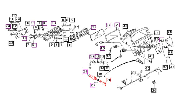 Mahindra Tractor Ignition Switch 19652969000 Mahindra