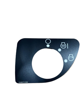 Mahindra Tractor Ignition Switch Dash Label 19488751000 Mahindra Direct Parts