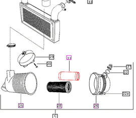 Mahindra Tractor Inner Air Filter 006000790F1 Mahindra