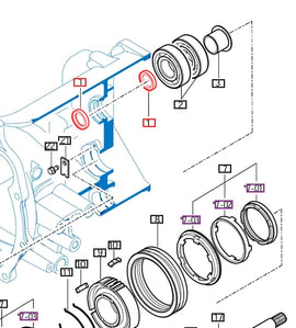 Mahindra Tractor Input Drive Seal 16502070020 Mahindra Direct Parts