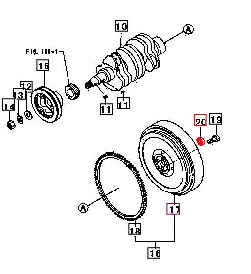 Mahindra Tractor Input Shaft Pilot Bearing MM412929 Mahindra