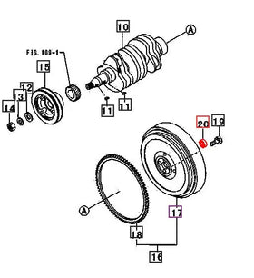 Mahindra Tractor Input Shaft Pilot Bearing MM412929 Mahindra