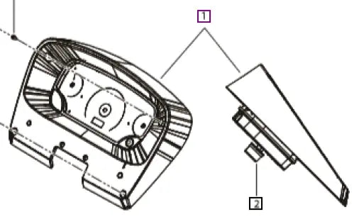 Mahindra Tractor Instrument / Gauge Cluster 007708579U91 Mahindra Direct Parts