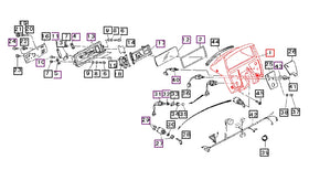 Mahindra Tractor Instrument Panel 10322851100 Mahindra Direct Parts
