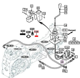 Mahindra Tractor Joystick Cable Connector Pin 8841404 Mahindra