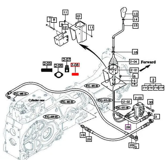 Mahindra Tractor Joystick Cable Connector Pin 8841404 Mahindra