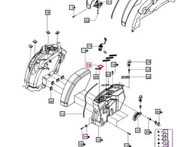 Mahindra Tractor Joystick Cover Plate 007641121U1 Mahindra