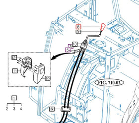 Mahindra Tractor Joystick Grip 19027750021 Mahindra Direct Parts