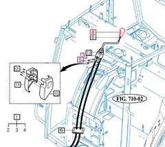 Mahindra Tractor Joystick Grip 19027750021