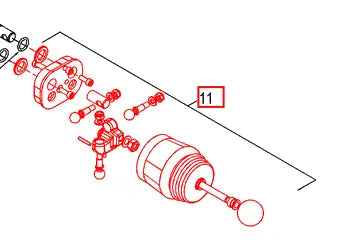Mahindra Tractor Joystick with Handle BUH116275 Mahindra Direct Parts