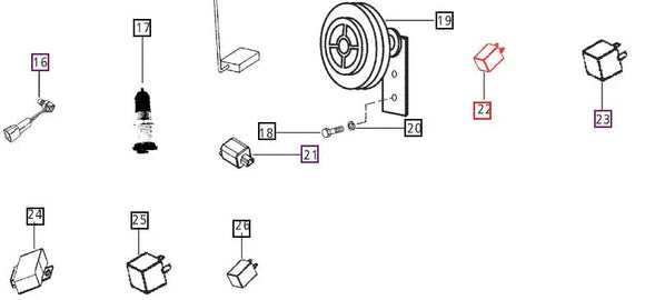 Mahindra Tractor KSB Timer 007700571B91 Mahindra Direct Parts
