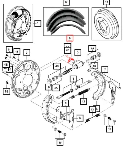 Mahindra Tractor Kit Bleed Screw 0602BAB05740N Mahindra Direct Parts