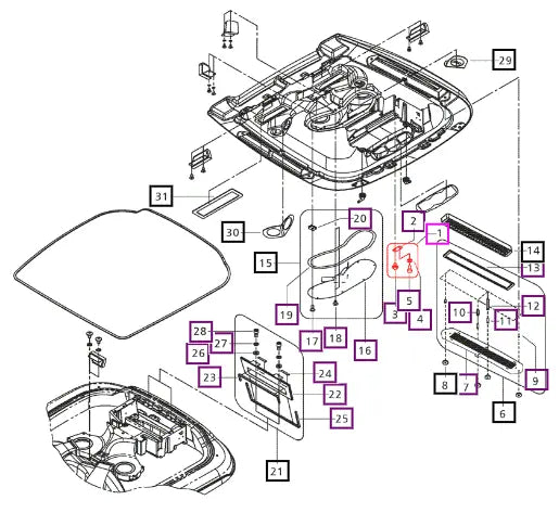 Mahindra Tractor Kit - Harness Bracket Lh E007518454D1 Mahindra Direct Parts