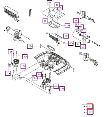 Mahindra Tractor Kit - Seal Blower E007518254D1 Mahindra Direct Parts