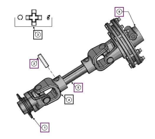 Mahindra Tractor Kit,taper Pin - M14 L1002000424 Mahindra Direct Parts