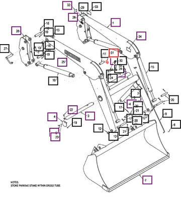 Mahindra Tractor Klik Pin 5/16 X 2.34 Id BUH814546 Mahindra Direct Parts