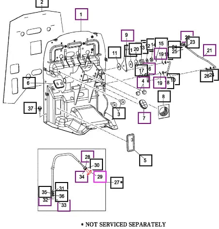 Mahindra Tractor Knob 14216210081 Mahindra Direct Parts