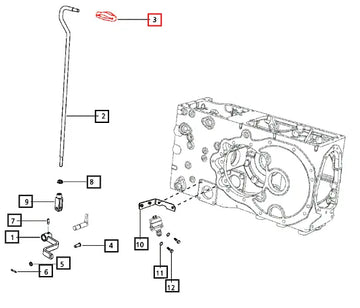 Mahindra Tractor Knob 4wd E007603053D1 Mahindra Direct Parts