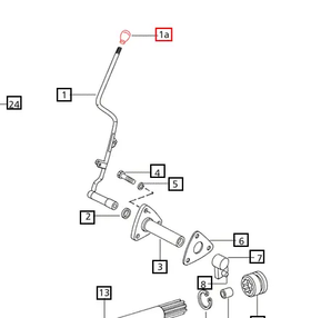Mahindra Tractor Knob PTO Shifter 005557109R4 Mahindra Direct Parts