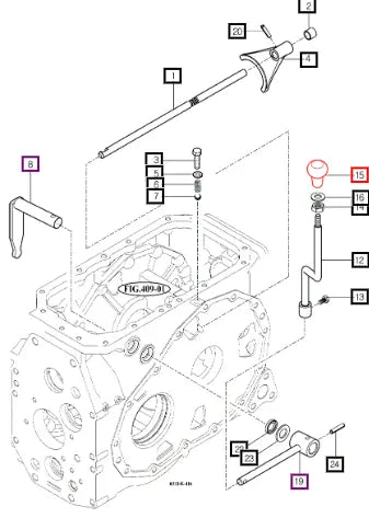 Mahindra Tractor Knob, Pto 17972190101 Mahindra Direct Parts