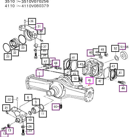 Mahindra Tractor Knock Pin 14254320030 Mahindra Direct Parts
