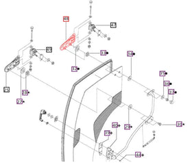 Mahindra Tractor LH Left Bottom / RH Right Top 007652763U01 Mahindra
