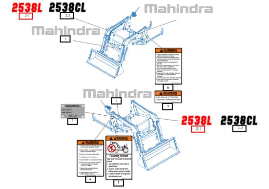 Mahindra Tractor Label Name 85815000020 Mahindra Direct Parts