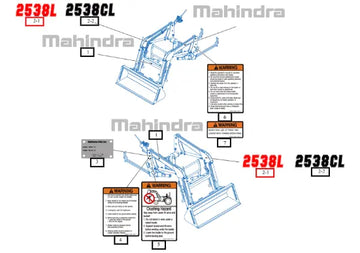 Mahindra Tractor Label Name 85815000020 Mahindra Direct Parts