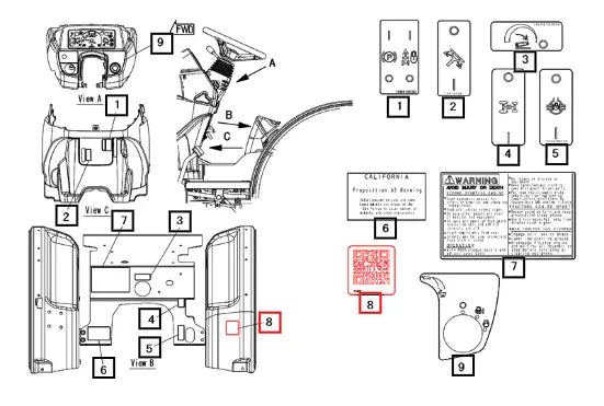 Mahindra Tractor Label Qr Max 19478761000 Mahindra Direct Parts