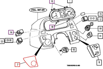 Mahindra Tractor Label, Lh Control 13026031020 Mahindra Direct Parts