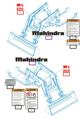 Mahindra Tractor Label, Name, 0.15t 84905000020 Mahindra Direct Parts