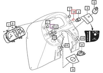 Mahindra Tractor Label, Pto 14527078550 Mahindra Direct Parts