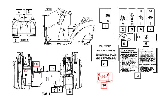Mahindra Tractor Label, Rock 19488702000 Mahindra Direct Parts