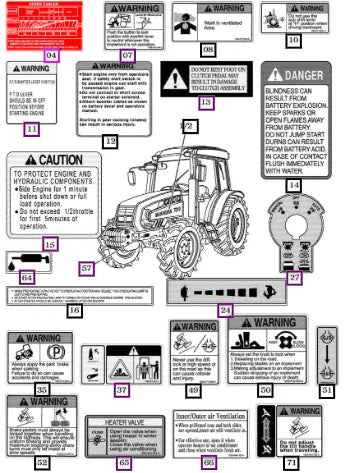 Mahindra Tractor Label, Speed 17699200010 Mahindra Direct Parts