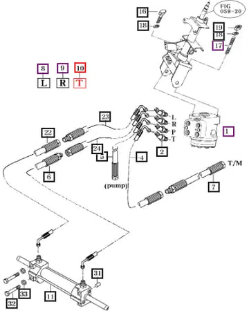 Mahindra Tractor Label, T Port 16754070030 Mahindra Direct Parts