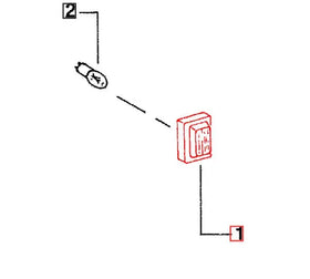 Mahindra Tractor Lamp 005558962R91 Mahindra