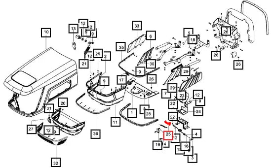 Mahindra Tractor Latch 007542072C94 Mahindra Direct Parts